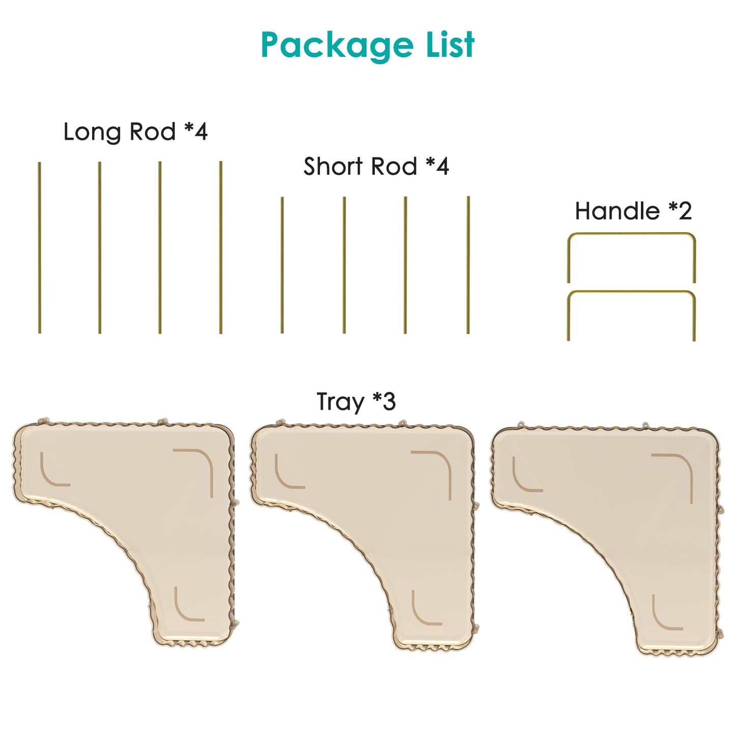 3-Tier Corner Countertop Organizer for Bathroom & Vanity