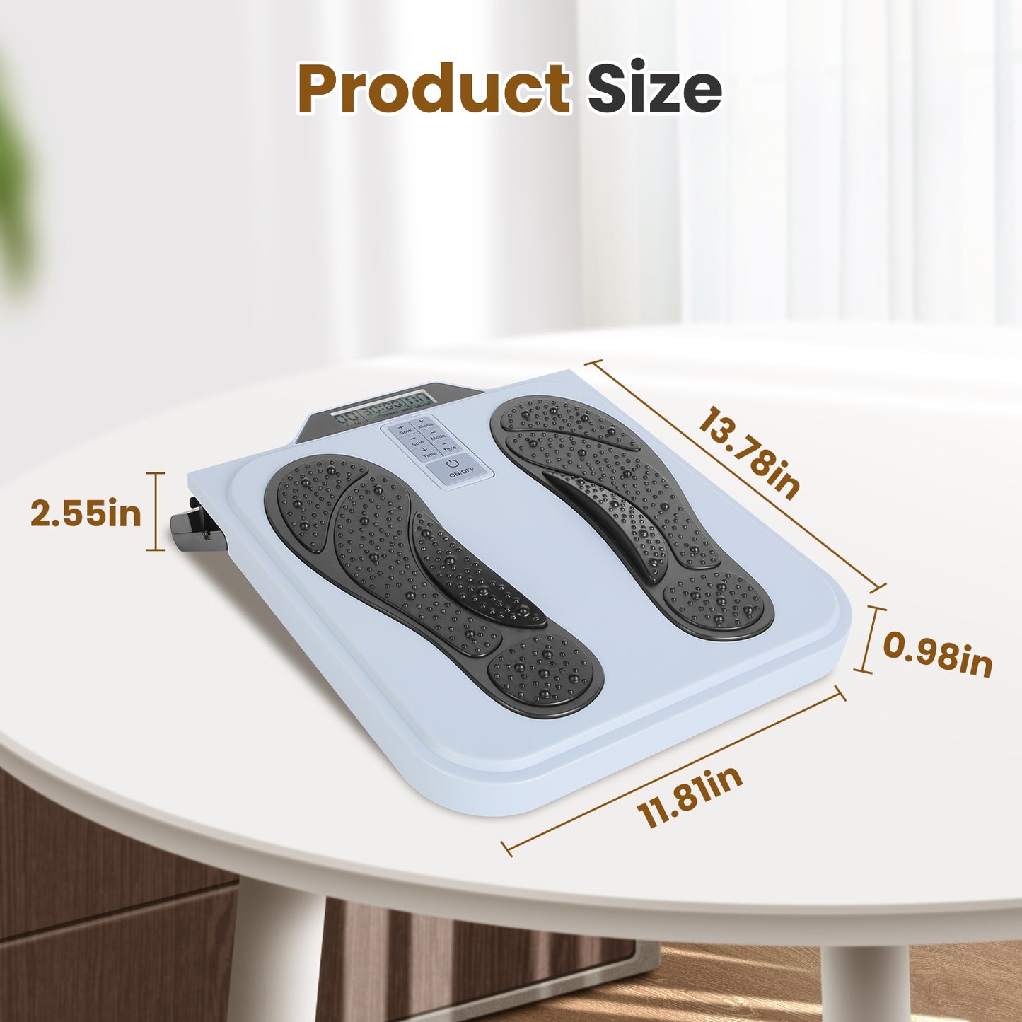 EMS Foot Massager with TENS Technology & Remote Control
