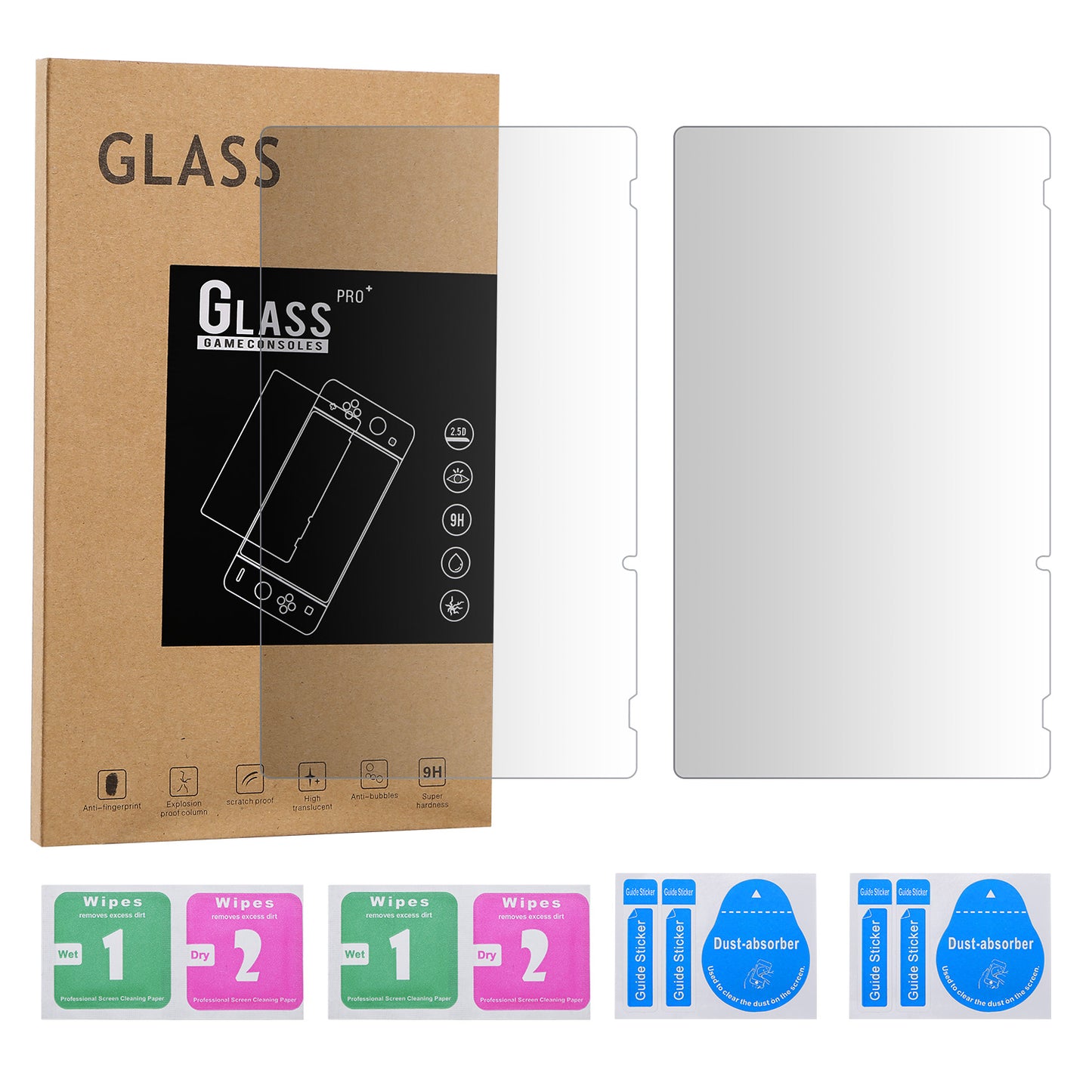Nintendo Switch Tempered Glass Screen Protector 2-Pack