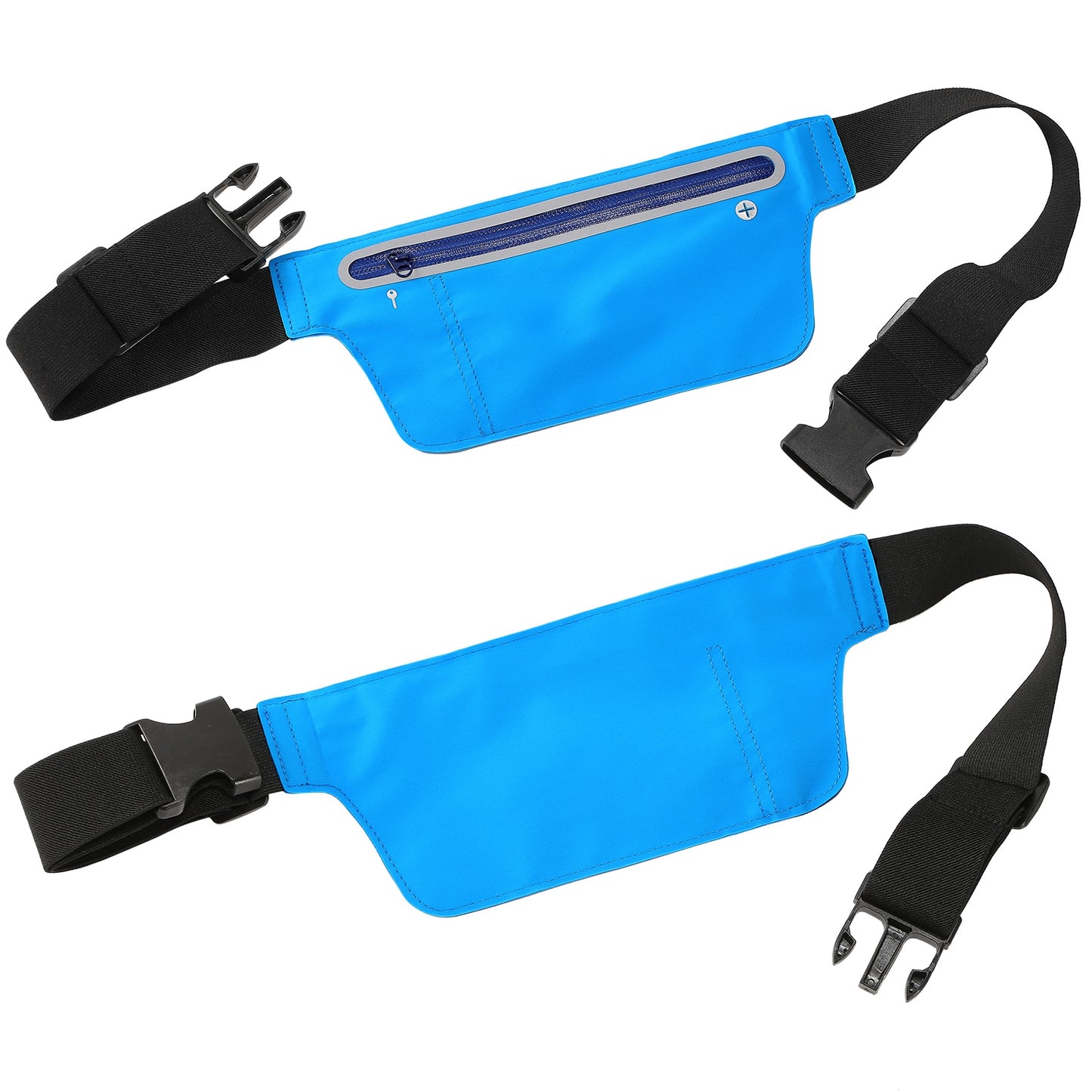 Running Belt Bag Adjustable Waist Pack with Reflective Strip