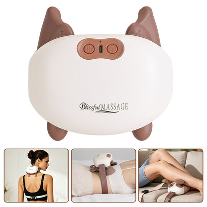 Cordless Neck Massager with Heat & Shiatsu Deep Tissue Kneading