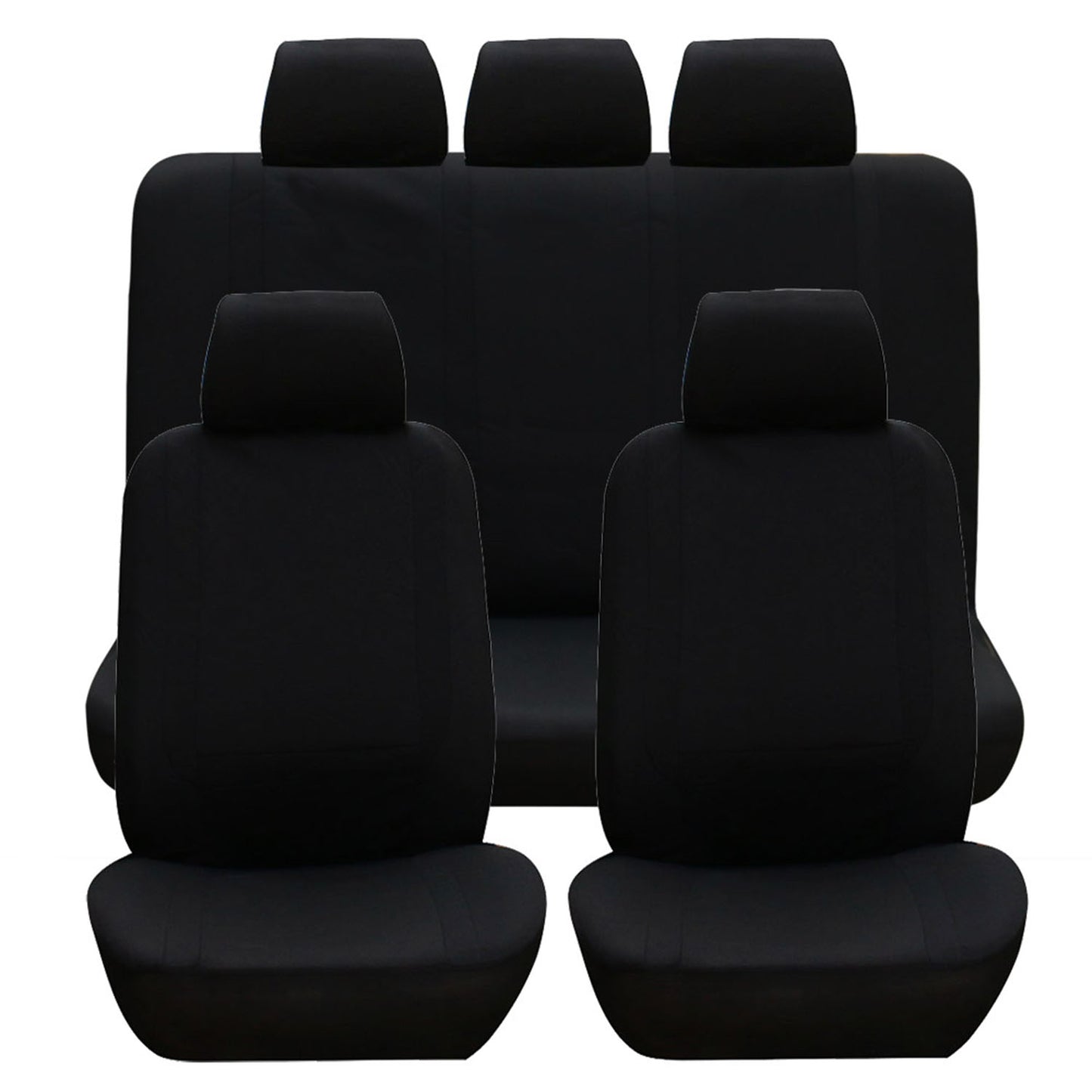 Universal Car Seat Covers 9-Piece Set for Auto Truck SUV