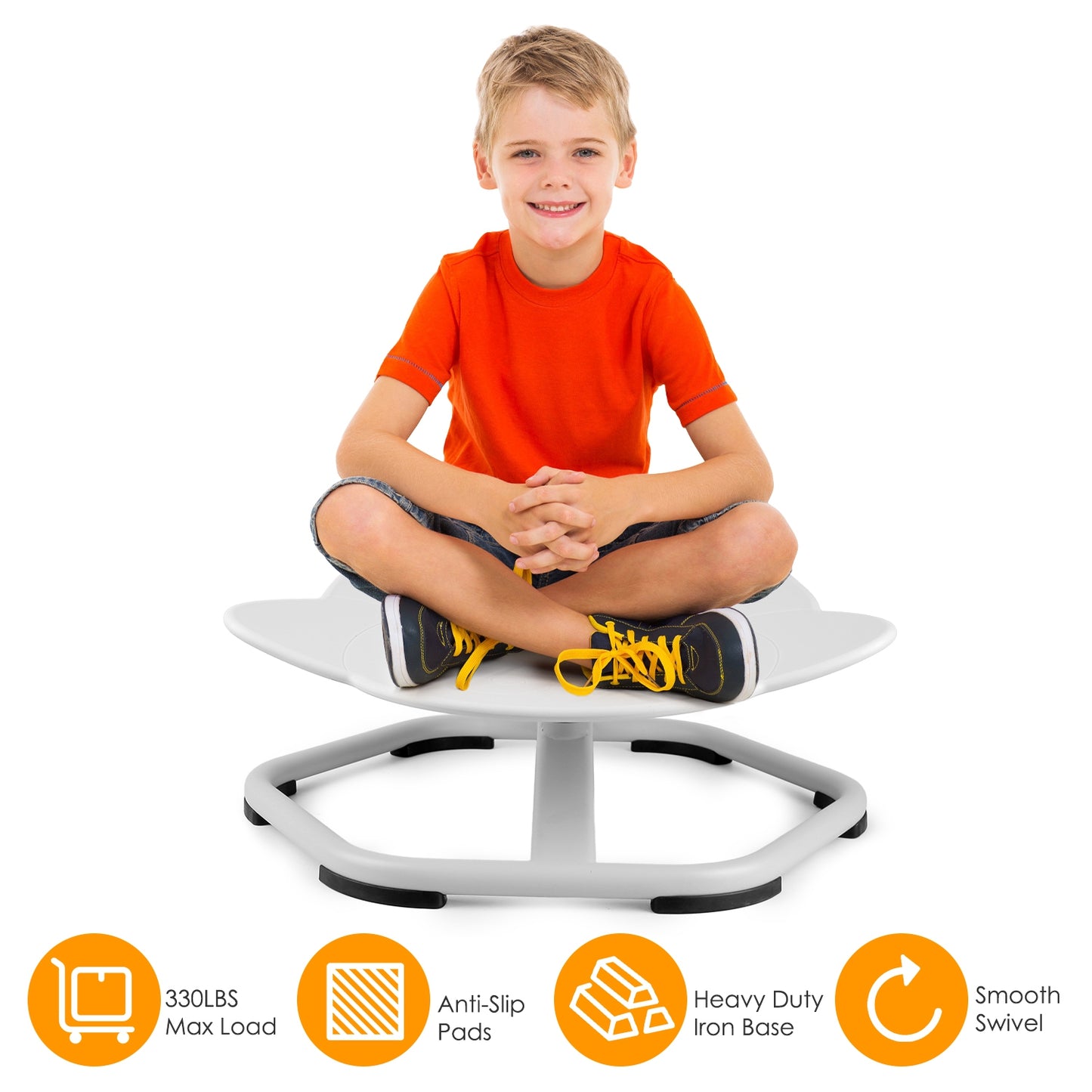 Kids Sensory Swivel Chair for Balance & Coordination Training