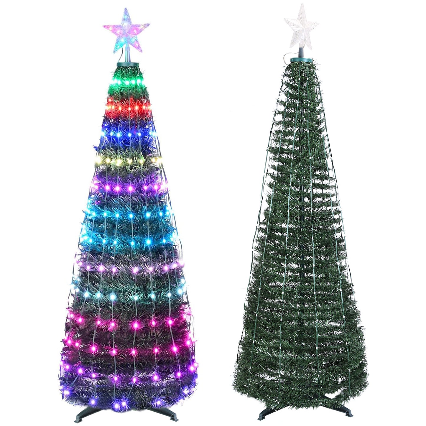 LED Christmas Tree Light 4.9FT with App & Remote Control