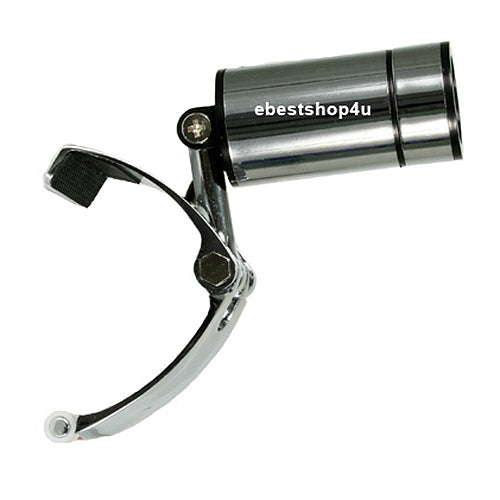 Webcam with Adjustable Clip - Silver Steel Design