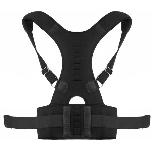 Magnetic Posture Corrector Back Brace with Lumbar Support