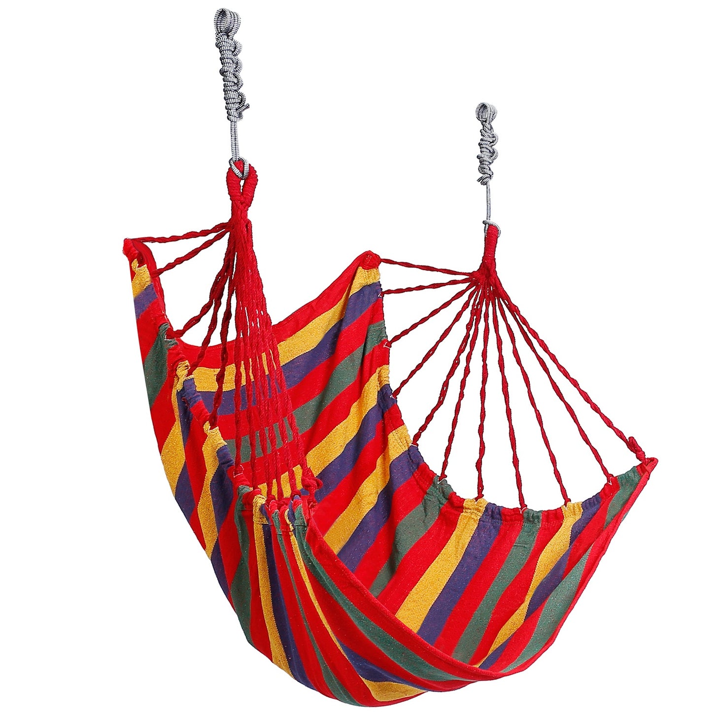 Hammock Hanging Chair with Pillows – 440 LBS Capacity