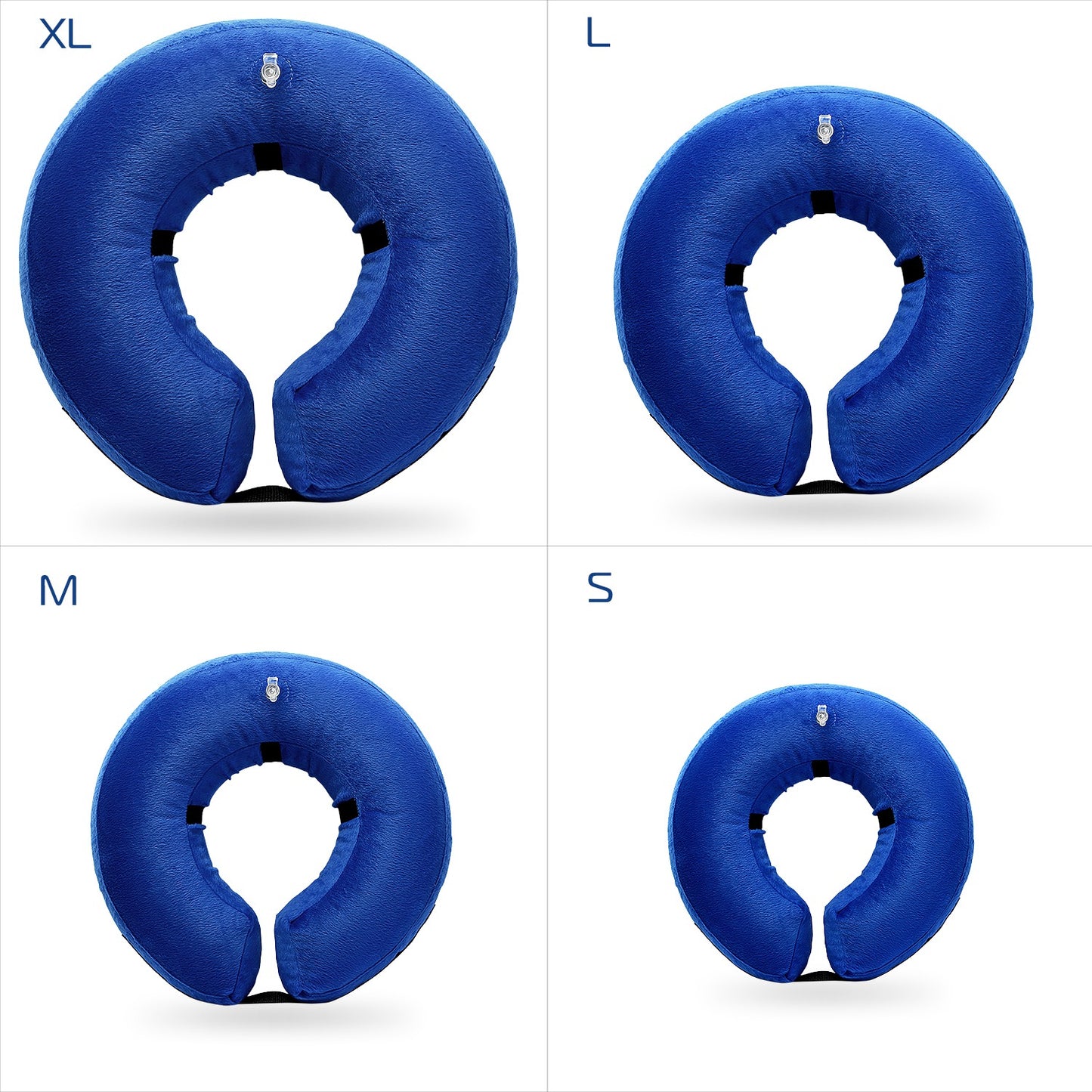Inflatable Dog Recovery Collar – Soft, Adjustable E-Collar