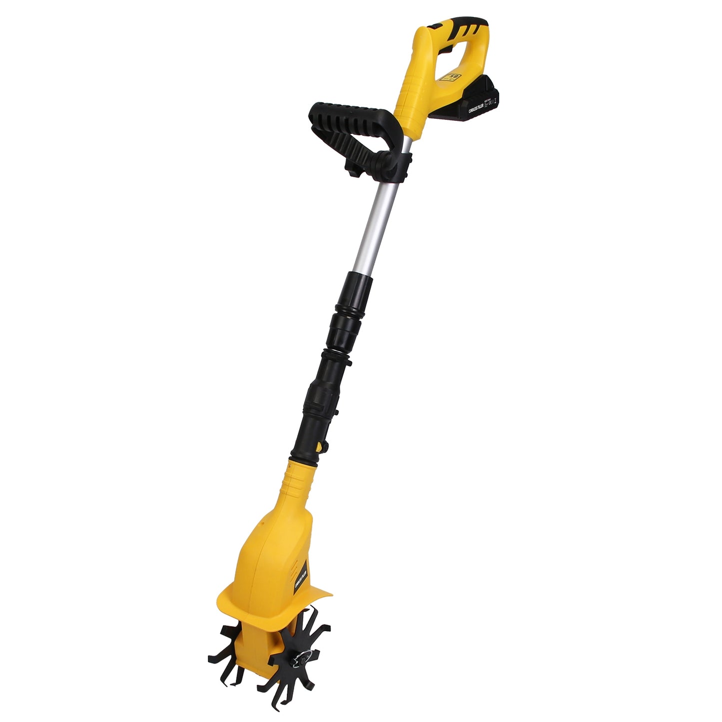 Cordless Electric Garden Tiller 20V Battery Powered Cultivator