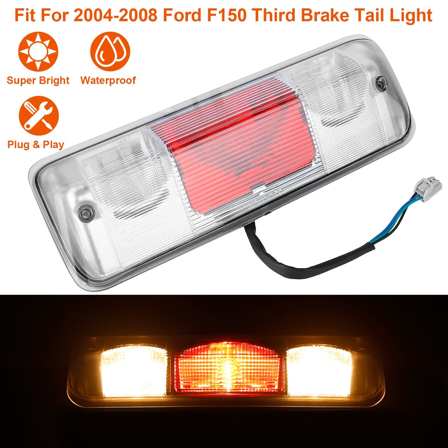 Third Brake Light for 2004-2008 Ford F150 LED Cargo Lamp