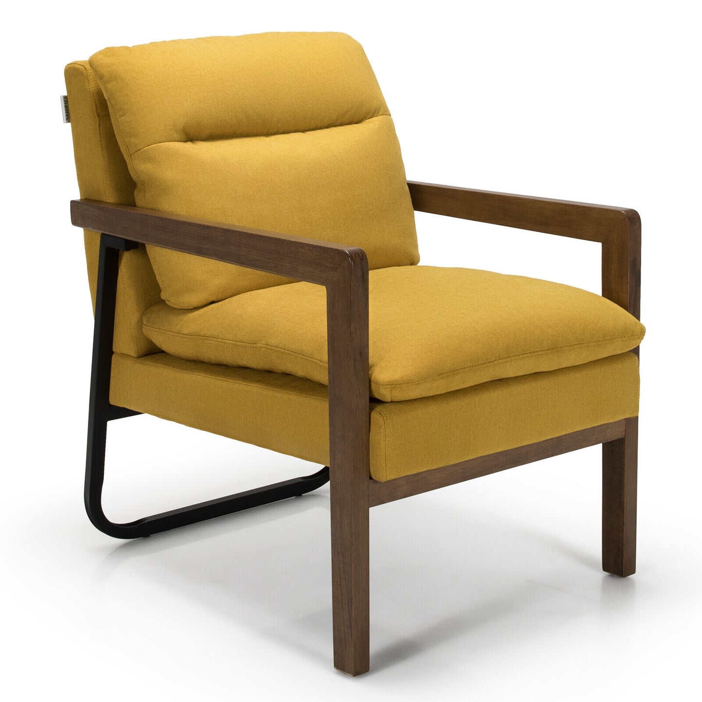 Accent Chair with Extra-Thick Padded Cushion