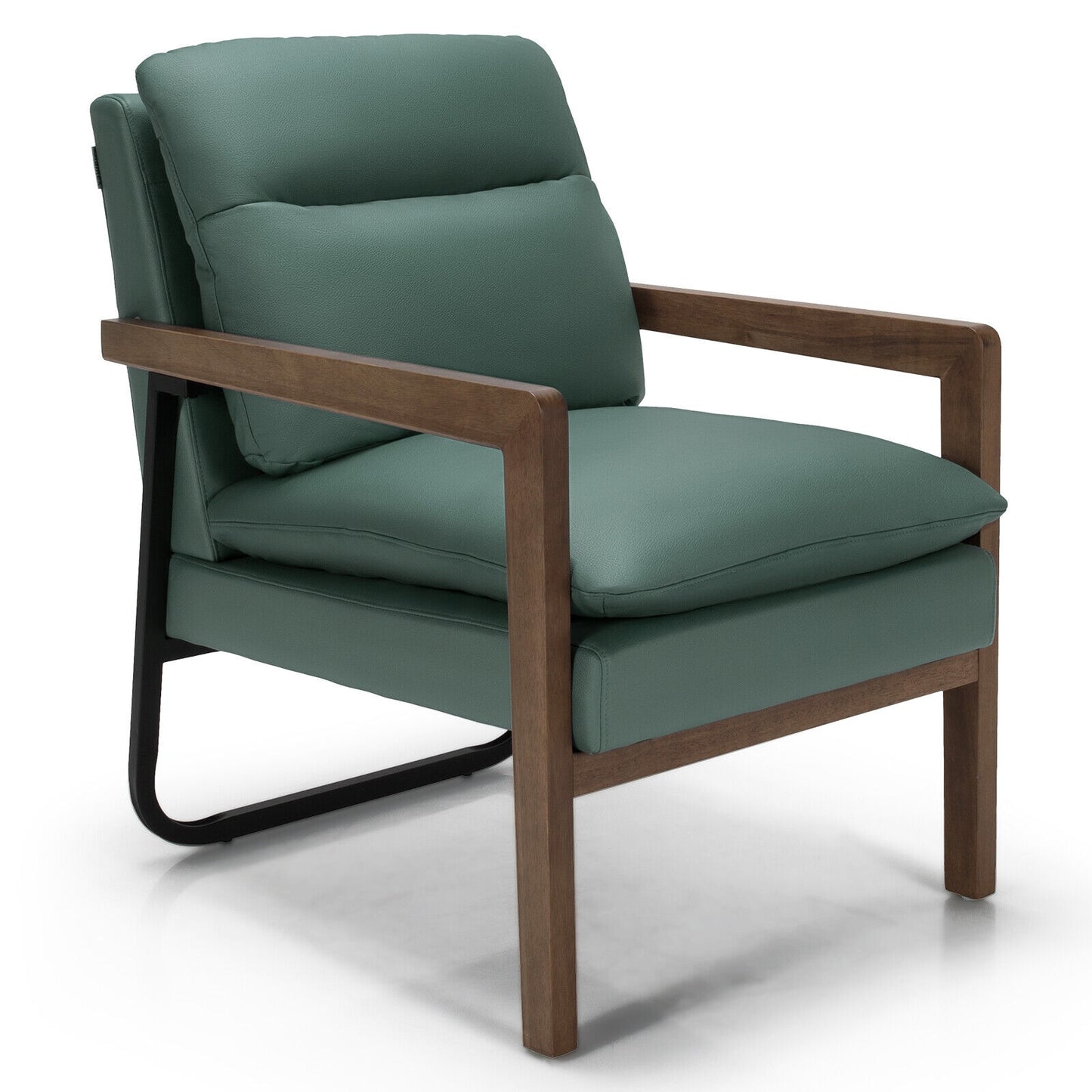 Accent Chair with Extra-Thick Padded Cushion