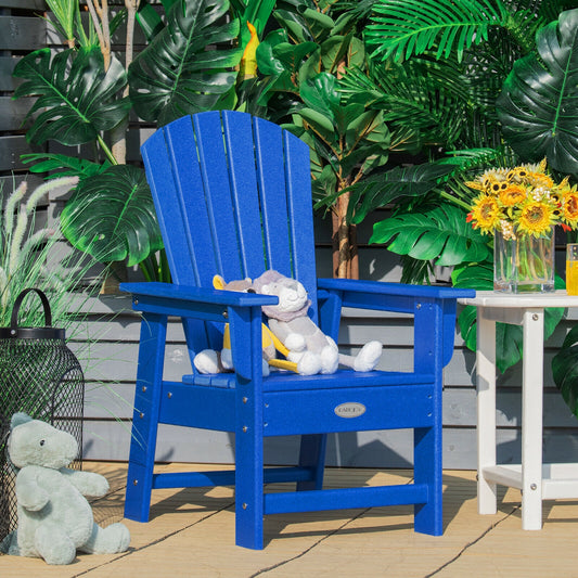 Kids Adirondack Chair with Ergonomic Backrest