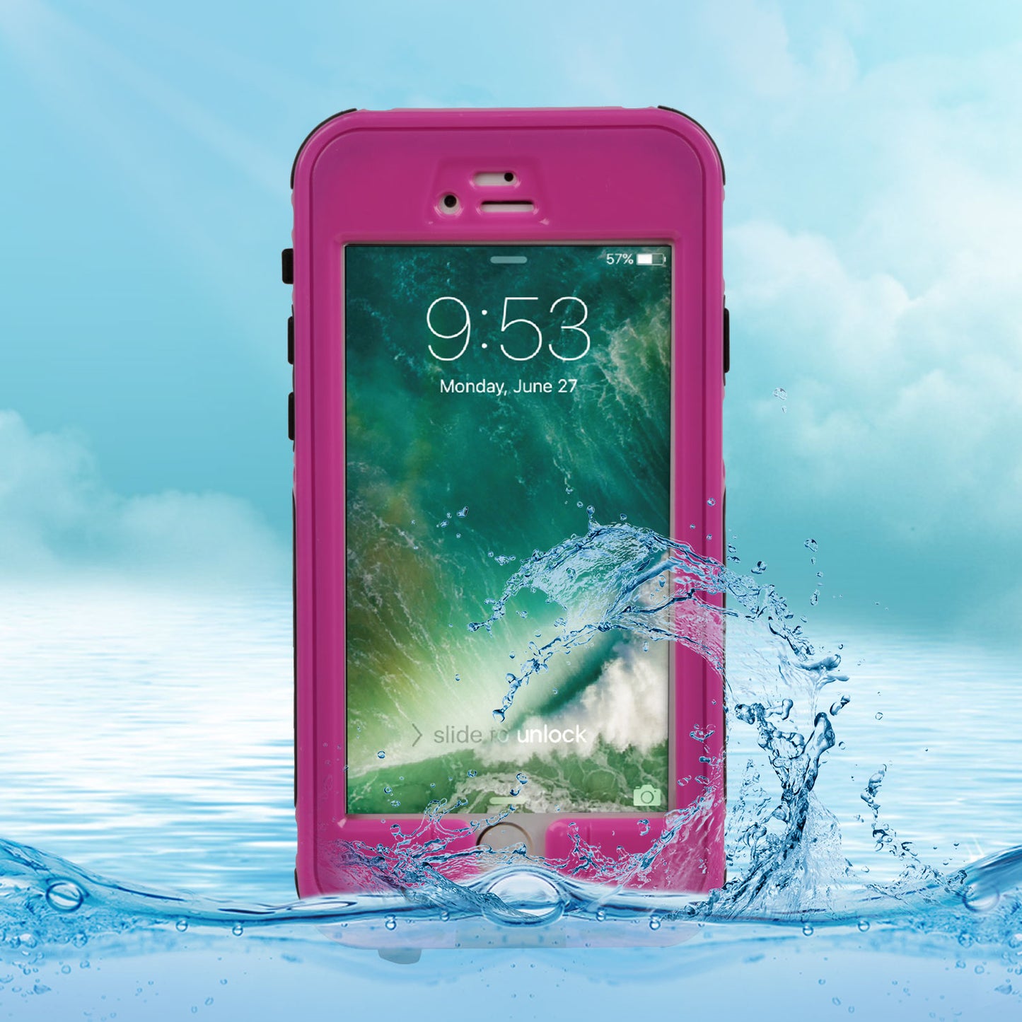 Waterproof Full Cover Case for iPhone 7 with IP68 Rating