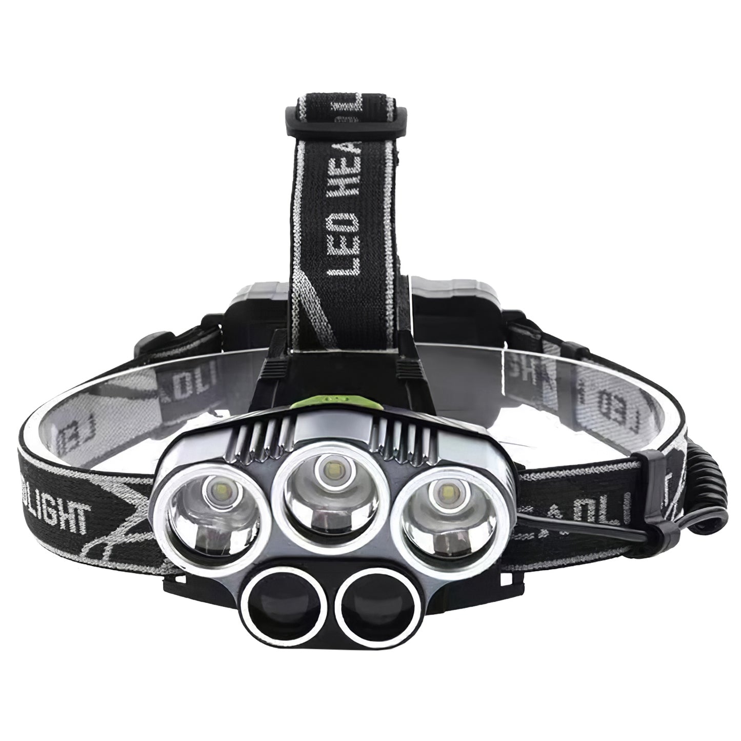Rechargeable LED Headlamp 20000 Lumen 5 Modes Adjustable Beam