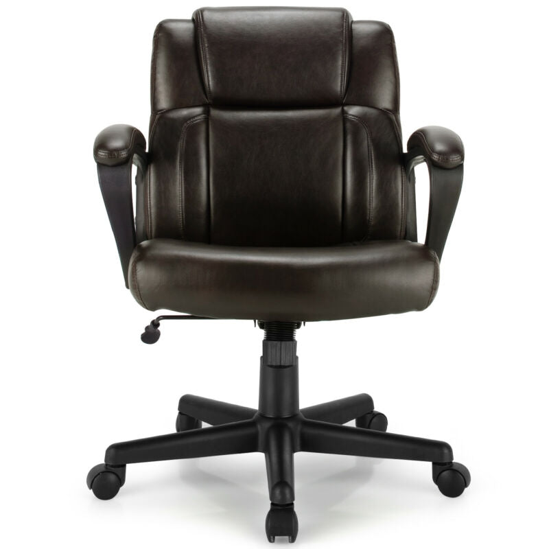 Executive Office Chair with Adjustable Height & Armrests