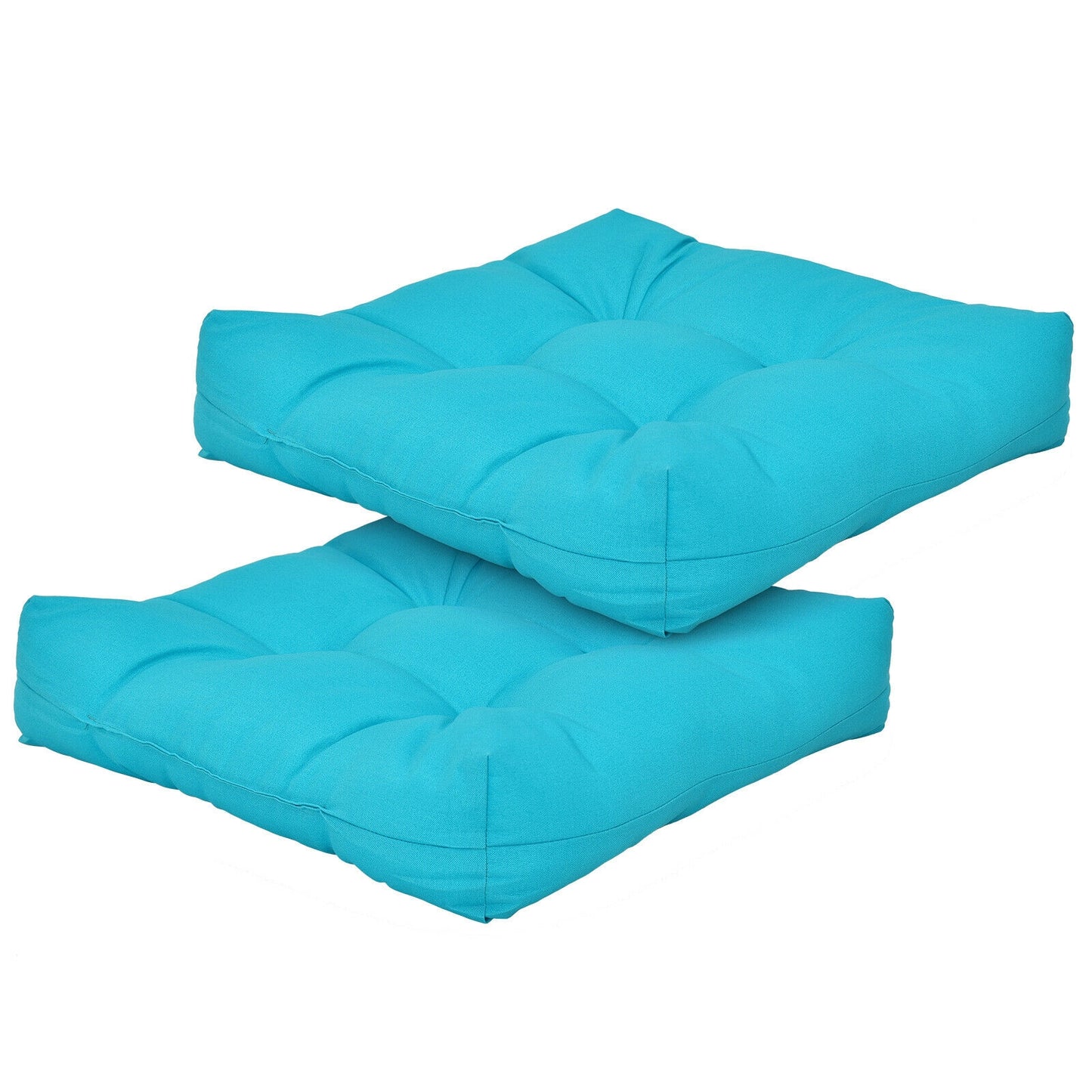 21x21 Inch Patio Chair Seat Cushion Pads - Indoor & Outdoor
