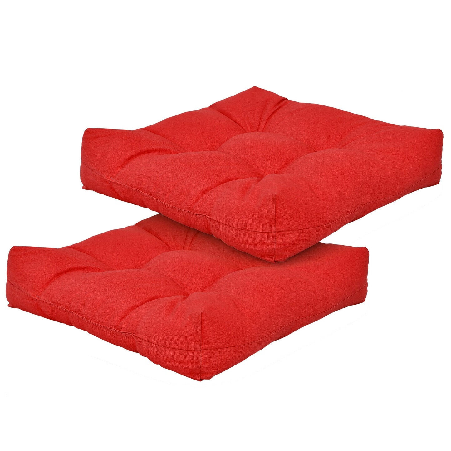 21x21 Inch Patio Chair Seat Cushion Pads - Indoor & Outdoor