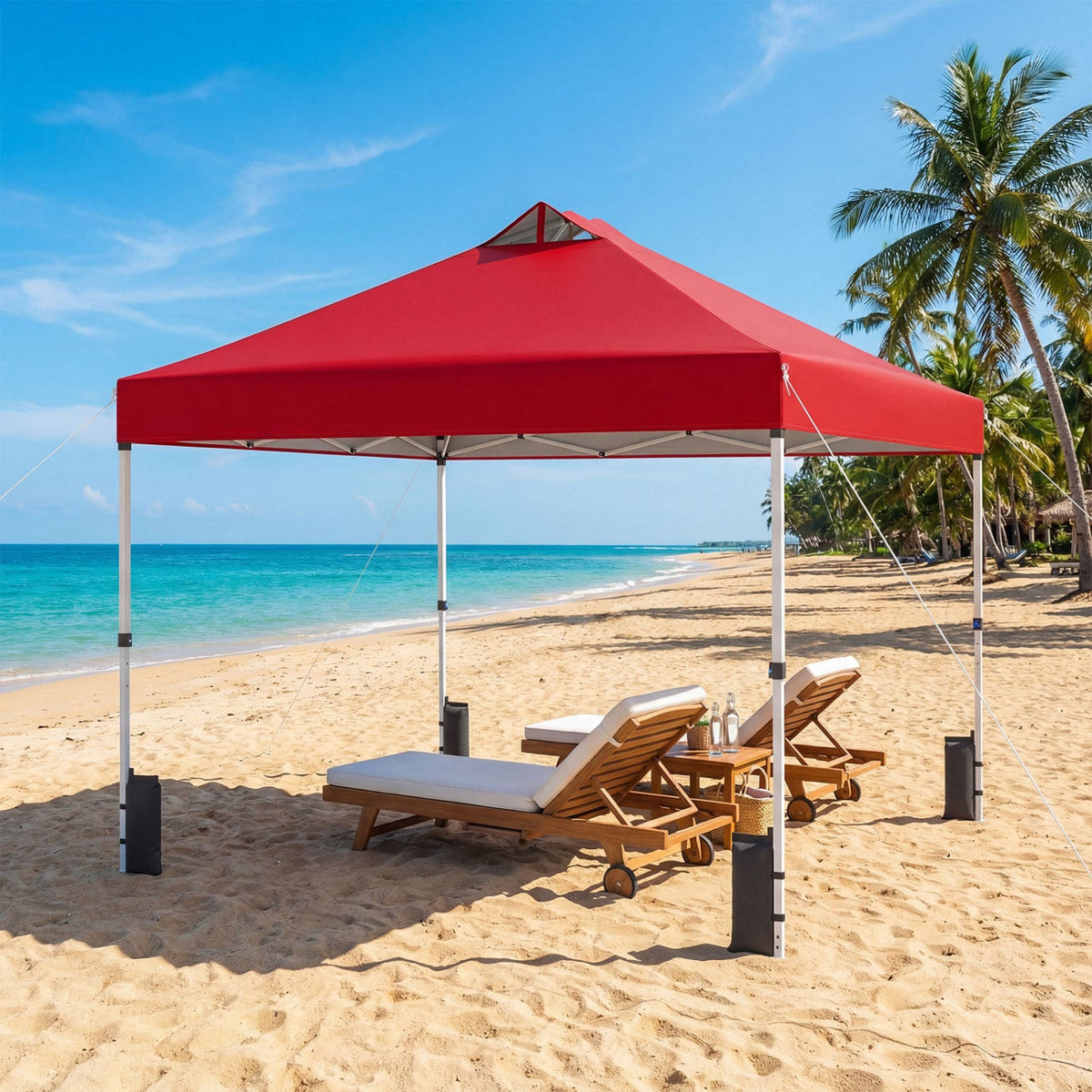 10 x 10 Feet Outdoor Commercial Pop up Canopy Tent