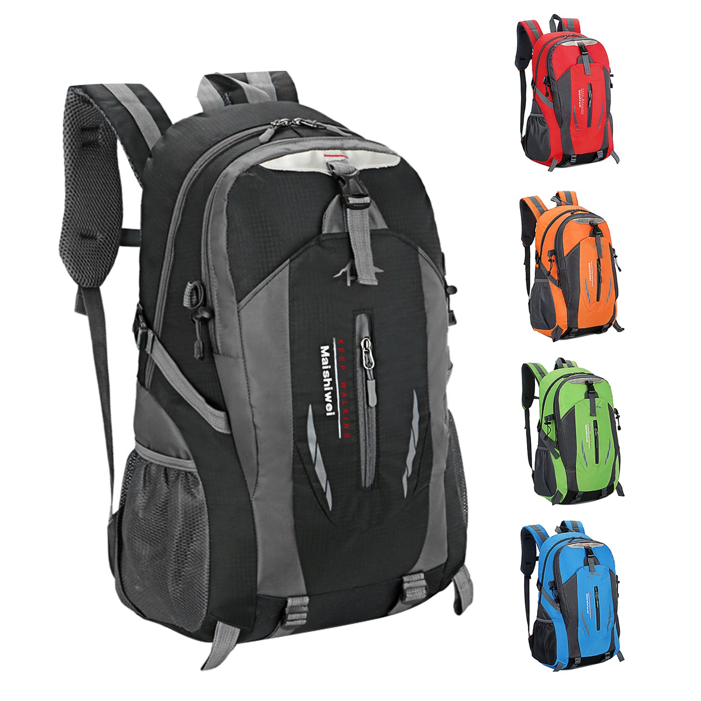 36L Waterproof Hiking Backpack with Ergonomic Design