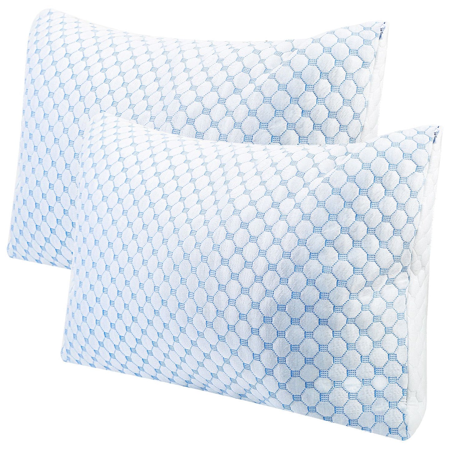 Cooling Memory Foam Pillow with Adjustable Fill