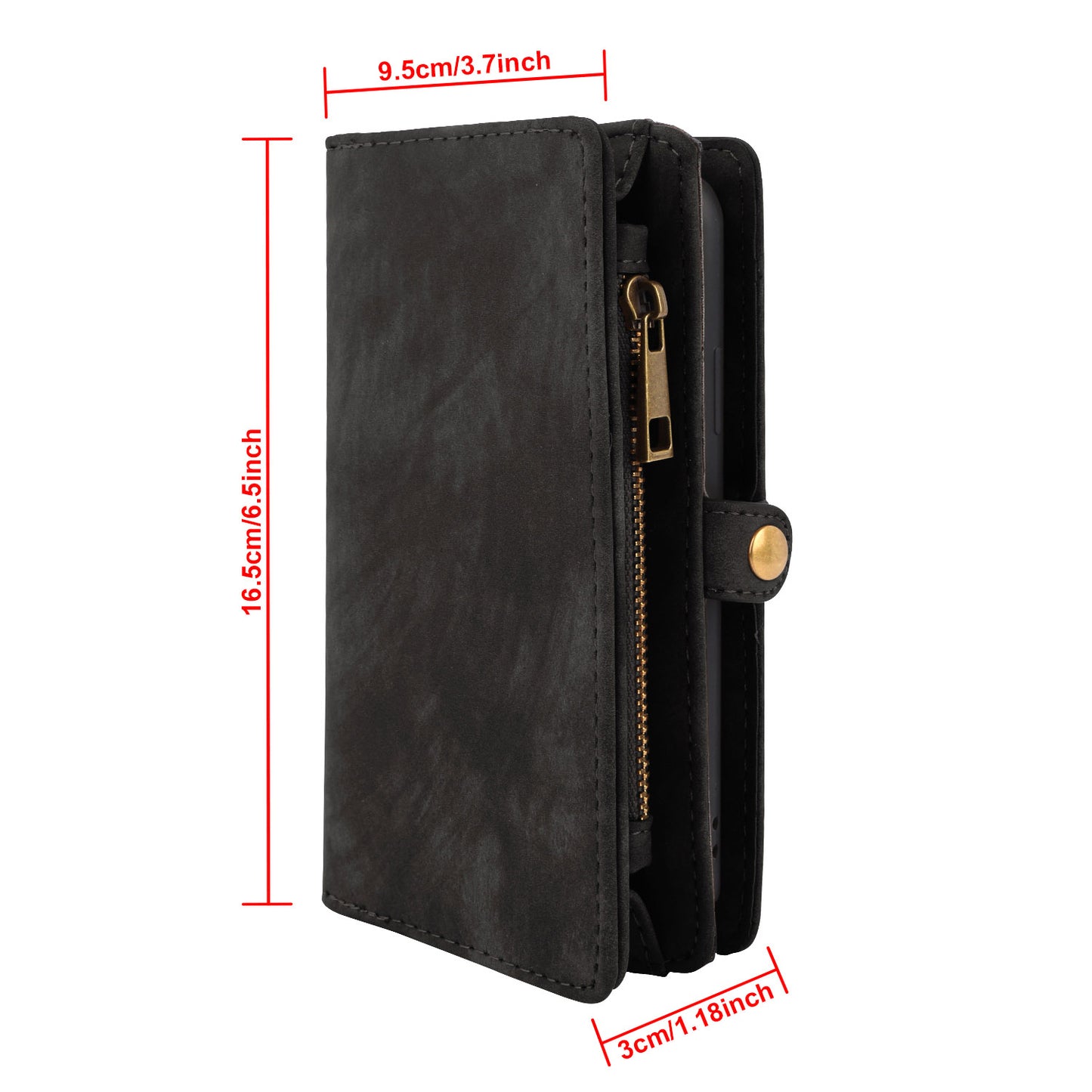 iPhone 6s Plus Wallet Case with Detachable Magnetic Cover