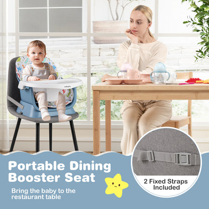 16-in-1 Convertible High Chair with Activity Center