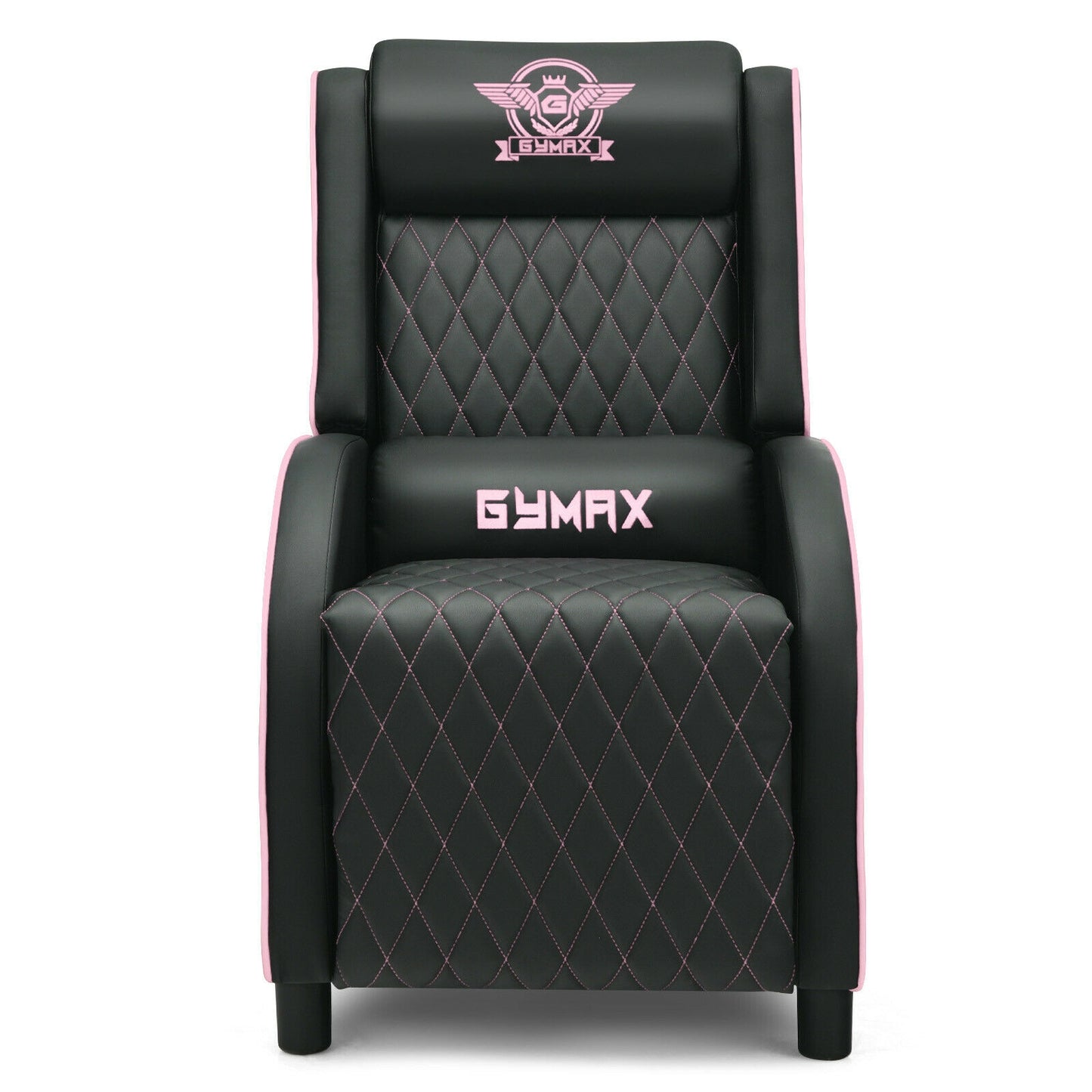 Gaming Recliner Chair with Massage and Adjustable Backrest