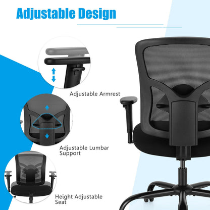 Big and Tall Office Chair with 400 LBS Capacity