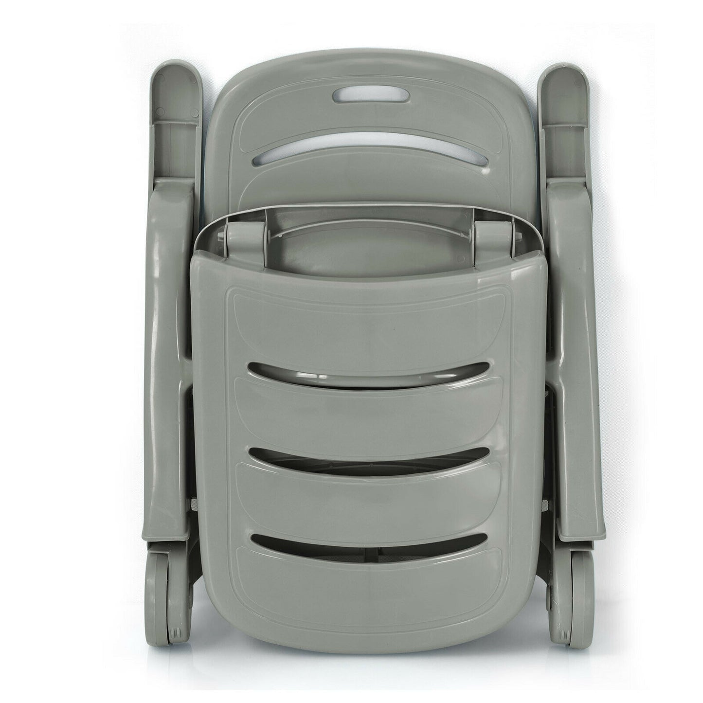 Adjustable Folding Chaise Lounge Chair with Wheels