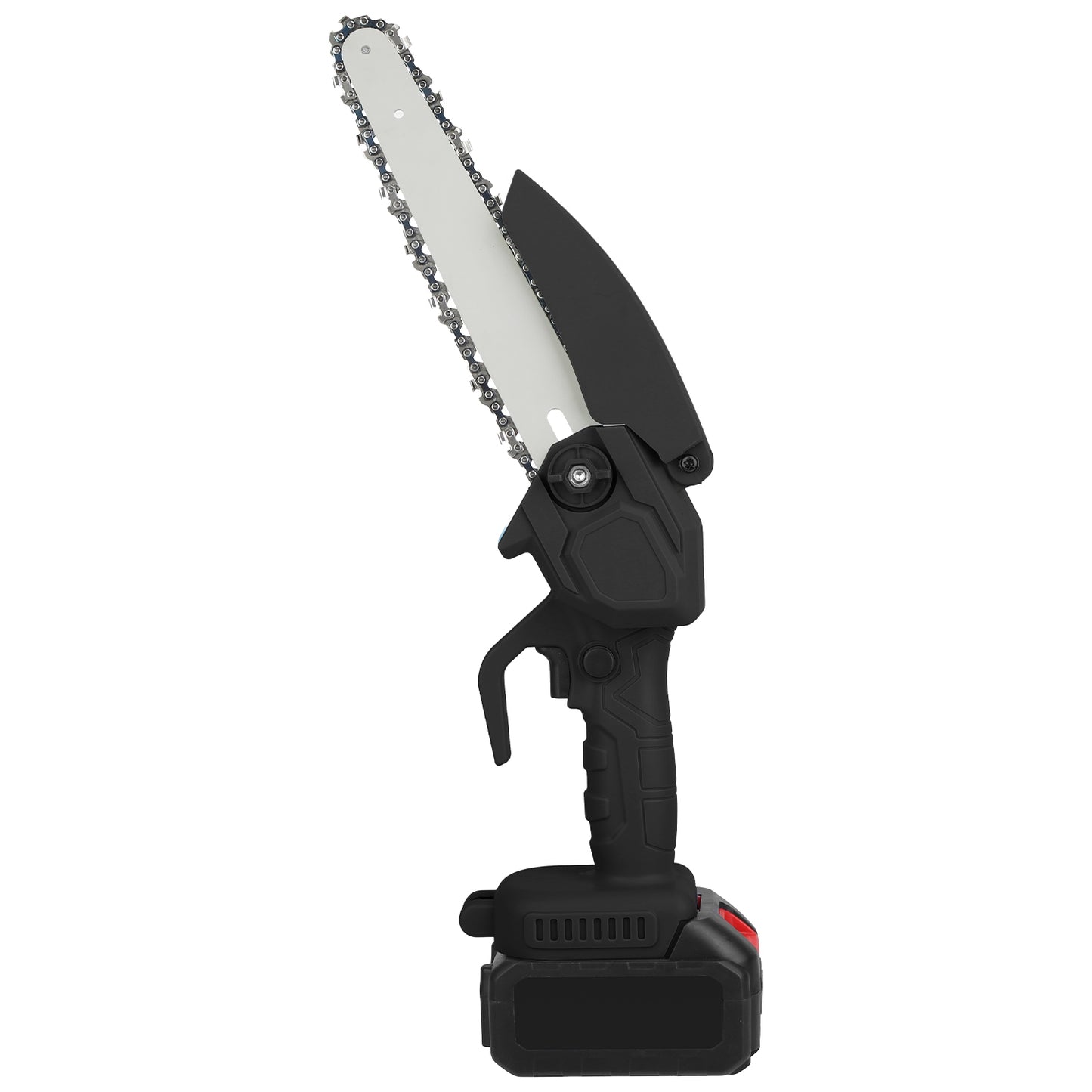 Mini Chainsaw Cordless 8-Inch with 2 Batteries and Accessories