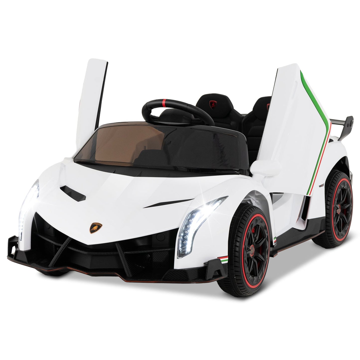 12V Licensed Lamborghini 4WD Kids Ride-on Sports Car with 2.4G Remote
