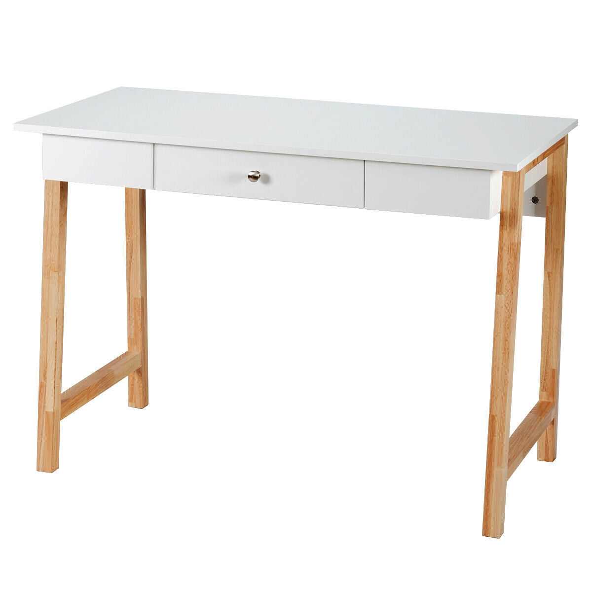 Writing Desk with Drawer - 42" Computer & Vanity Table