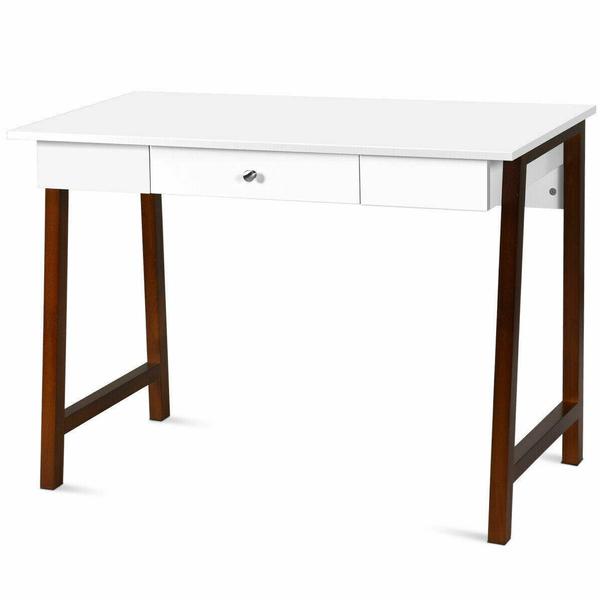 Writing Desk with Drawer - 42" Computer & Vanity Table
