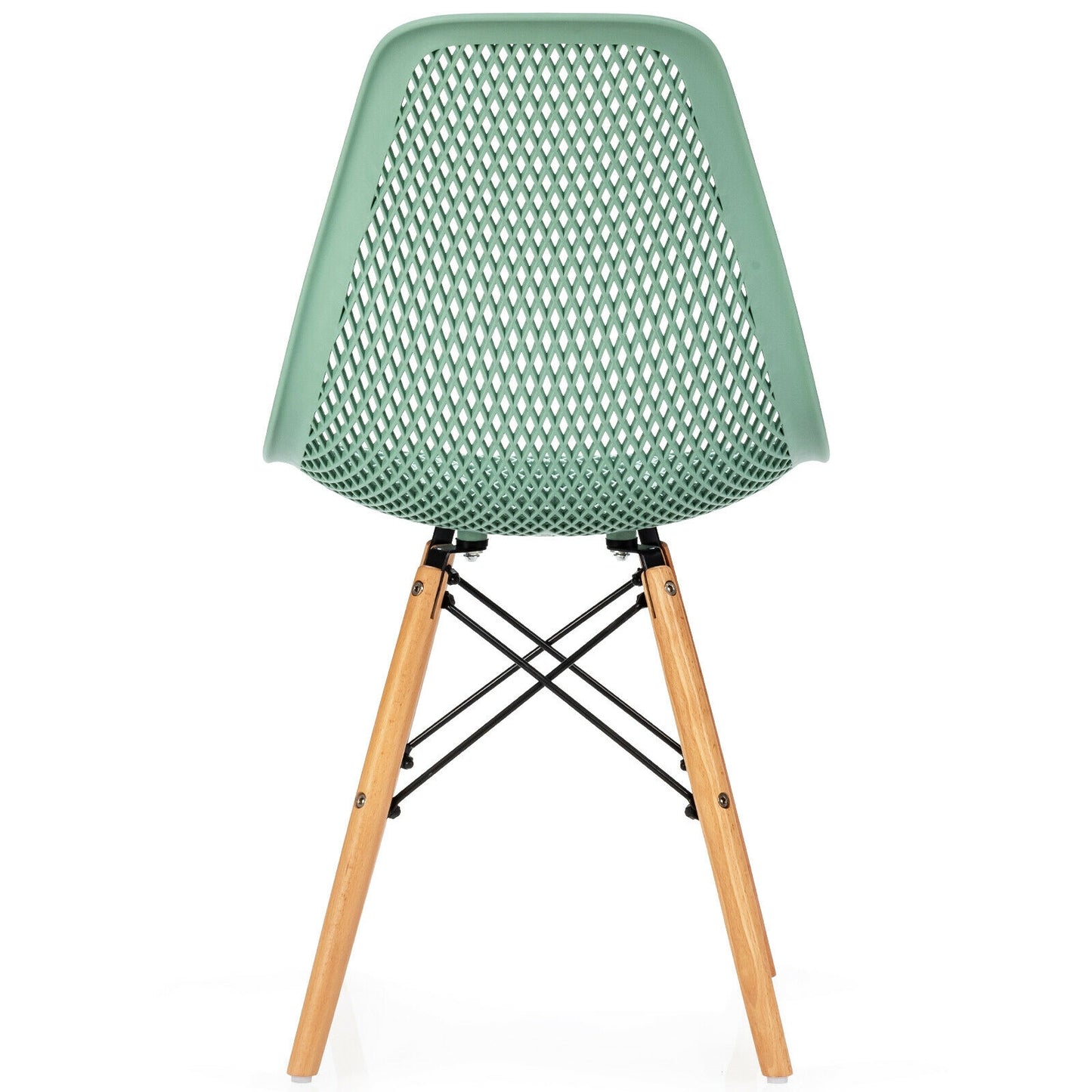 Modern Dining Chairs Set of 2 with Wood Legs