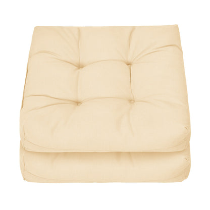 21x21 Inch Patio Chair Seat Cushion Pads - Indoor & Outdoor