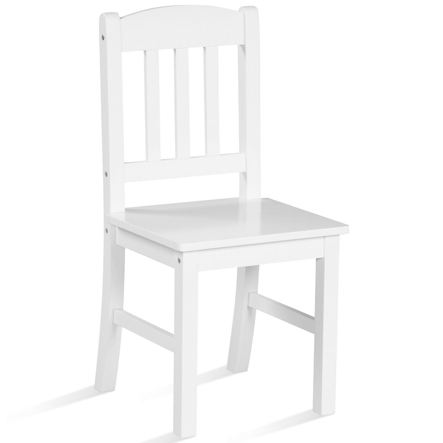 Kids Desk and Chair Set with Hutch and Storage Shelves