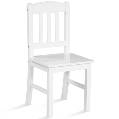 Kids Desk and Chair Set with Hutch and Storage Shelves