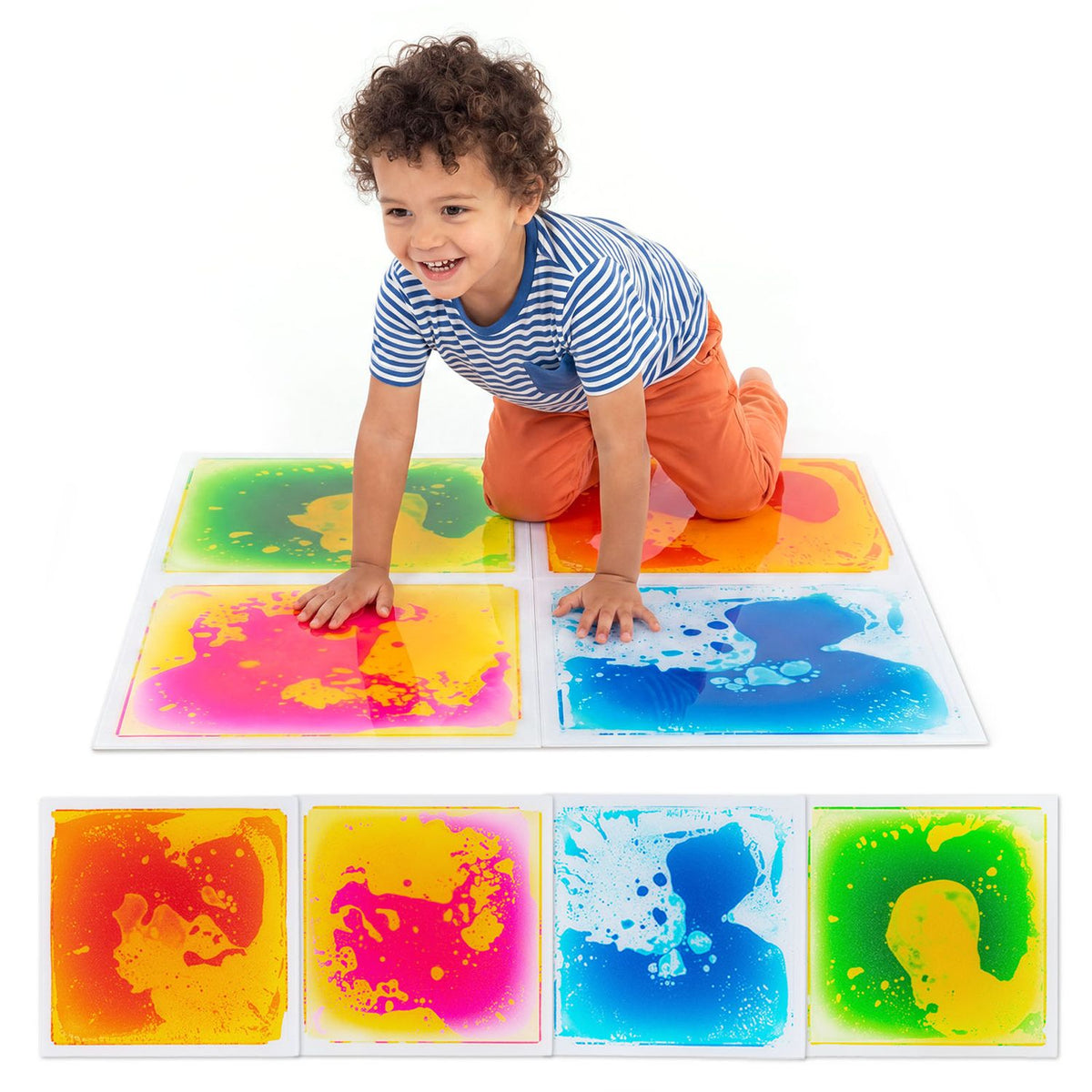 12" x 12" Toddler Sensory Floor Titles