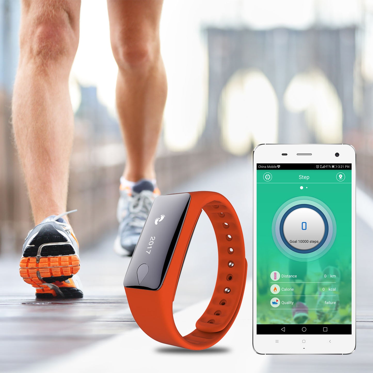 Fitness Tracker with Heart Rate Monitor and Sleep Tracking