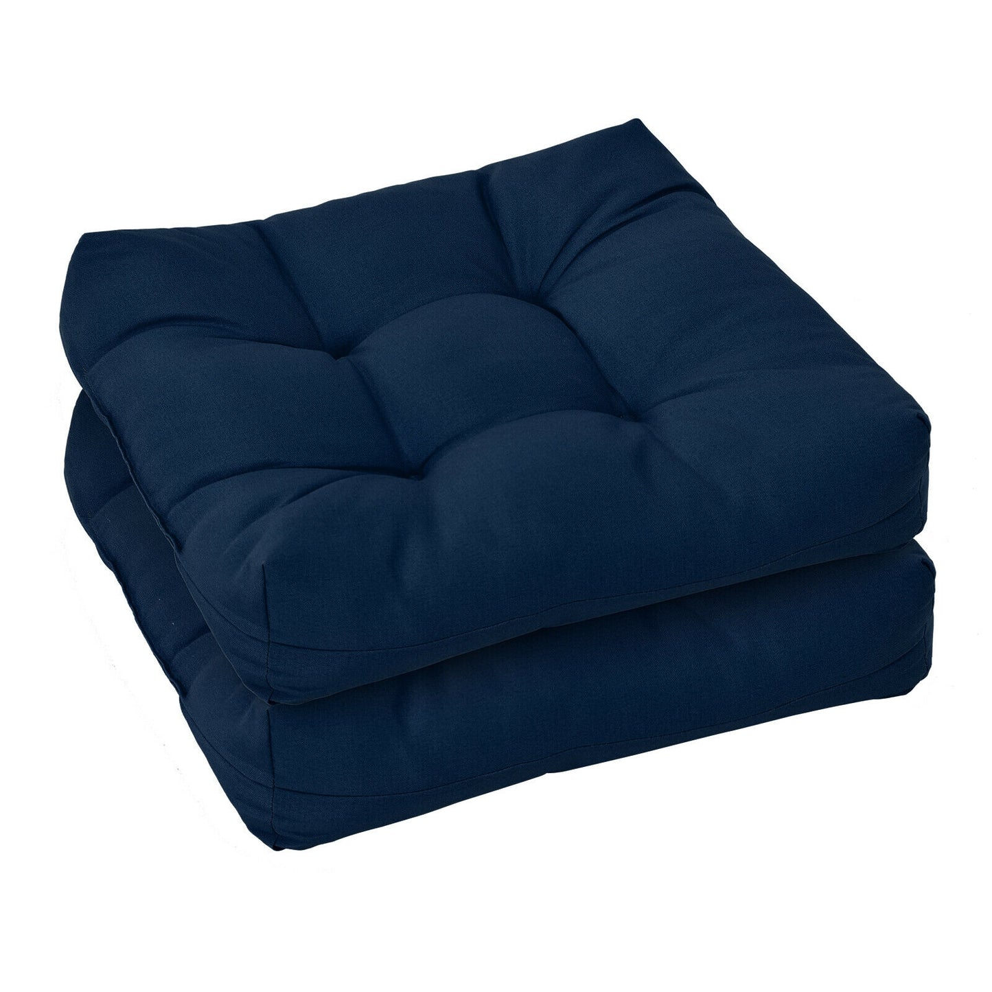 21x21 Inch Patio Chair Seat Cushion Pads - Indoor & Outdoor
