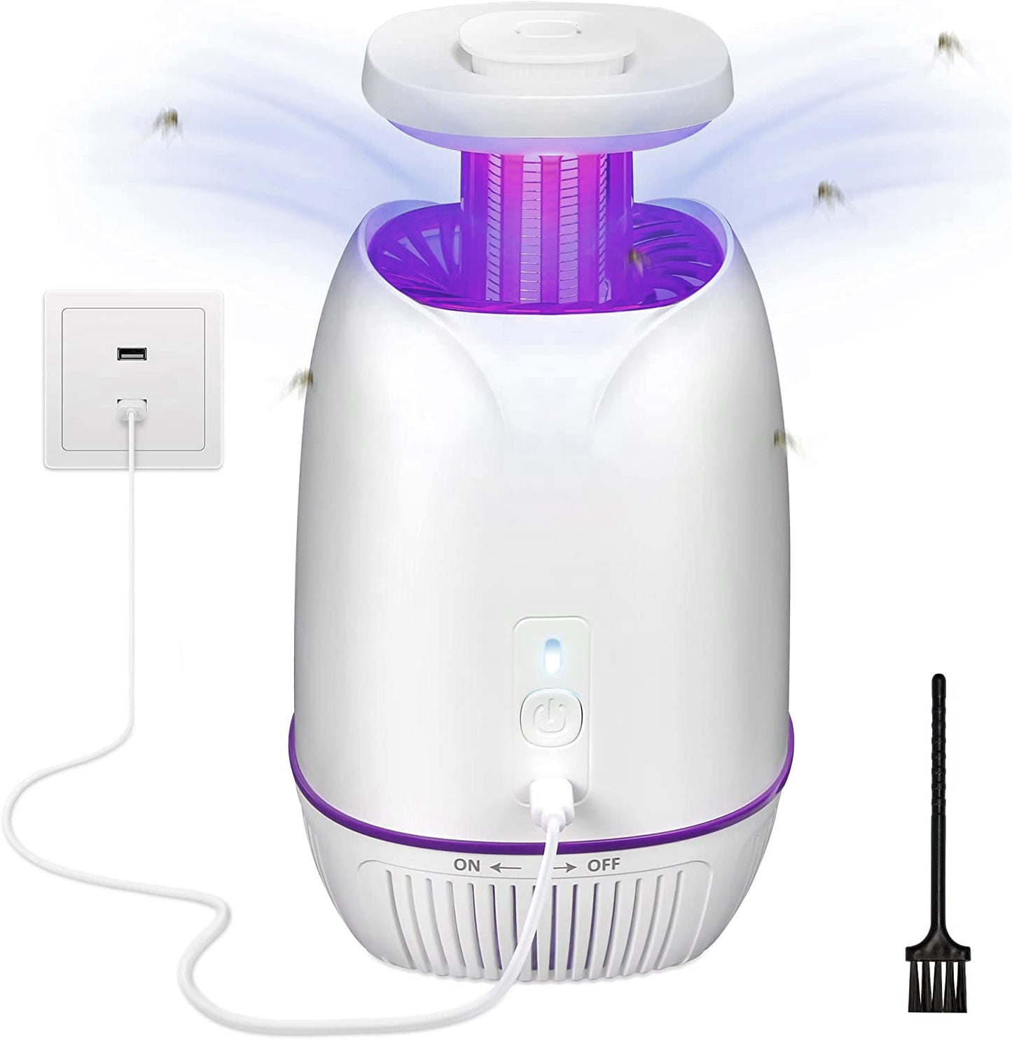Electric Mosquito Zapper with 1076 Sq Ft Coverage