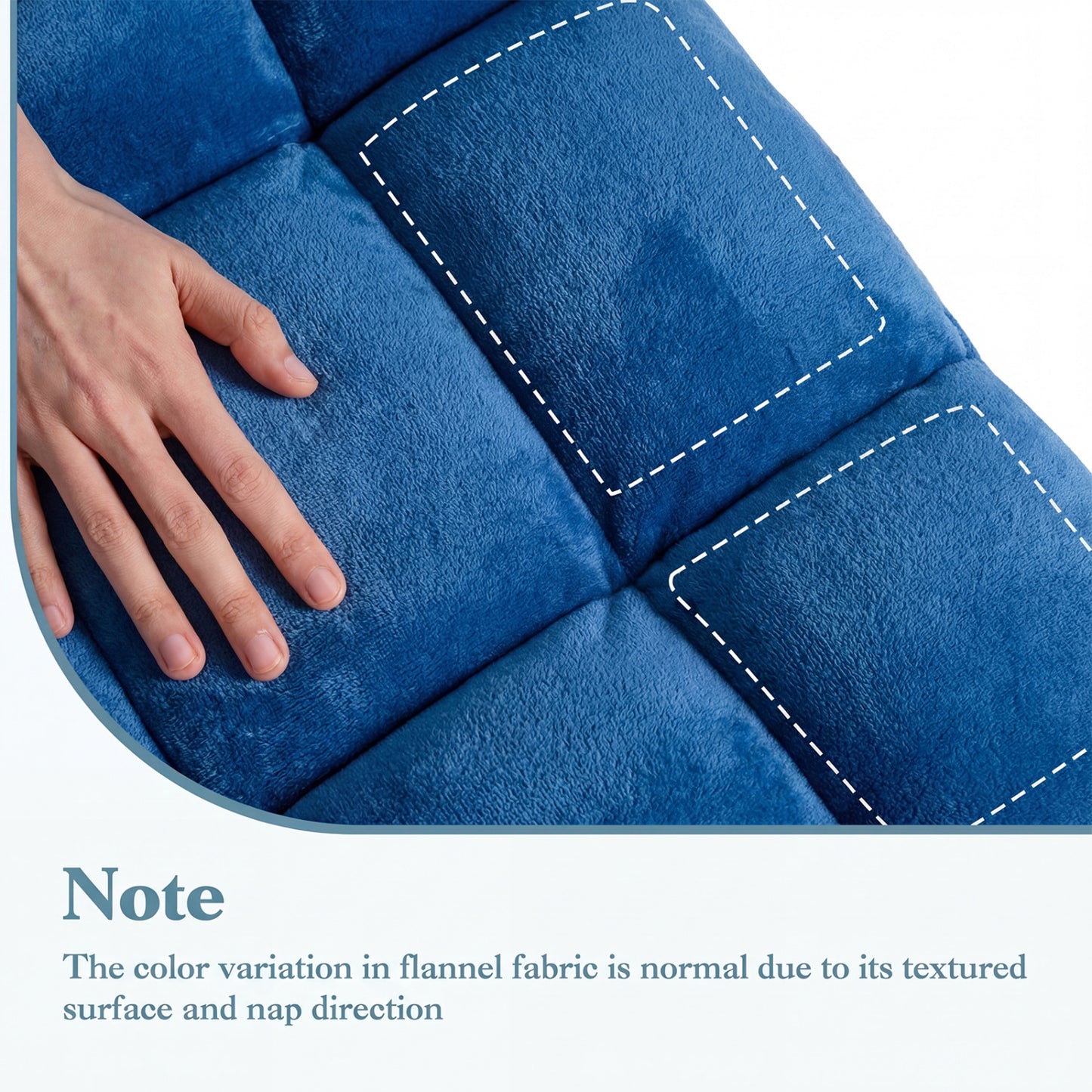 14-Position Adjustable Floor Chair with Padded Cushion