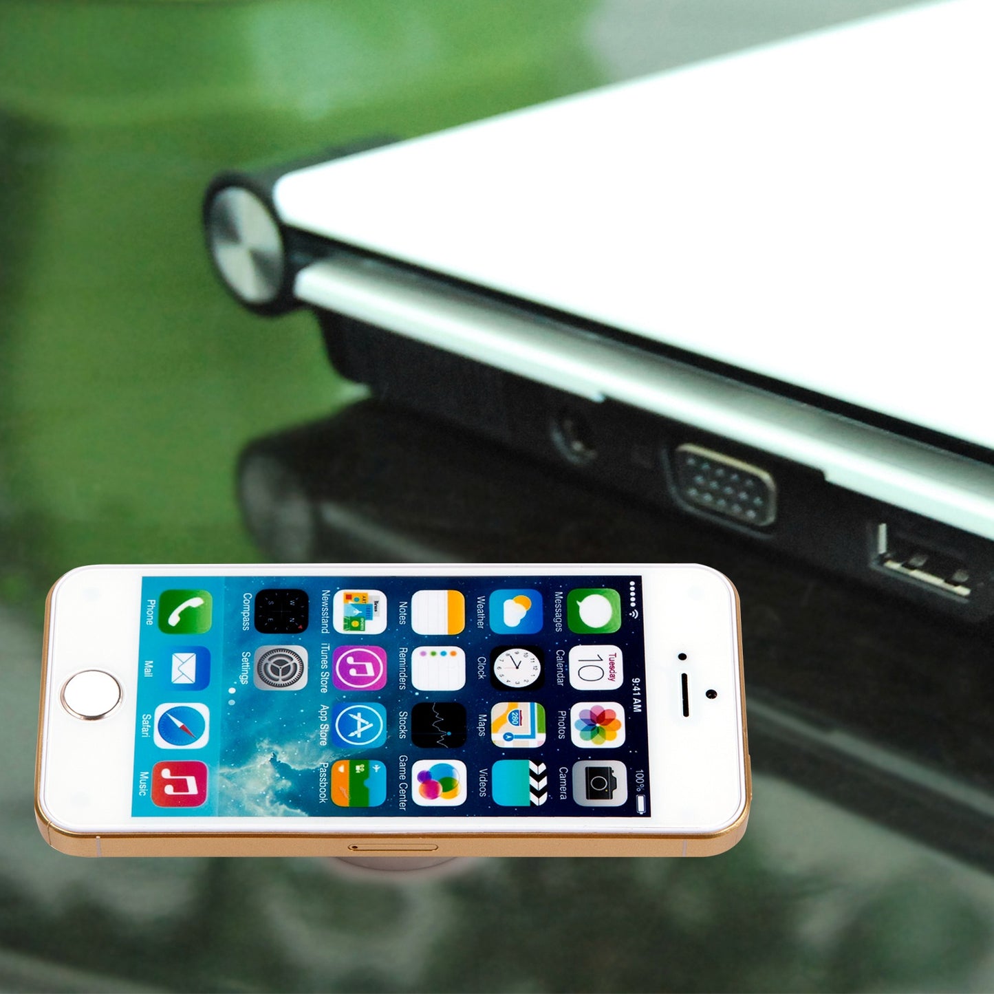 Magnetic Car Phone Mount Kit with 360° Rotation