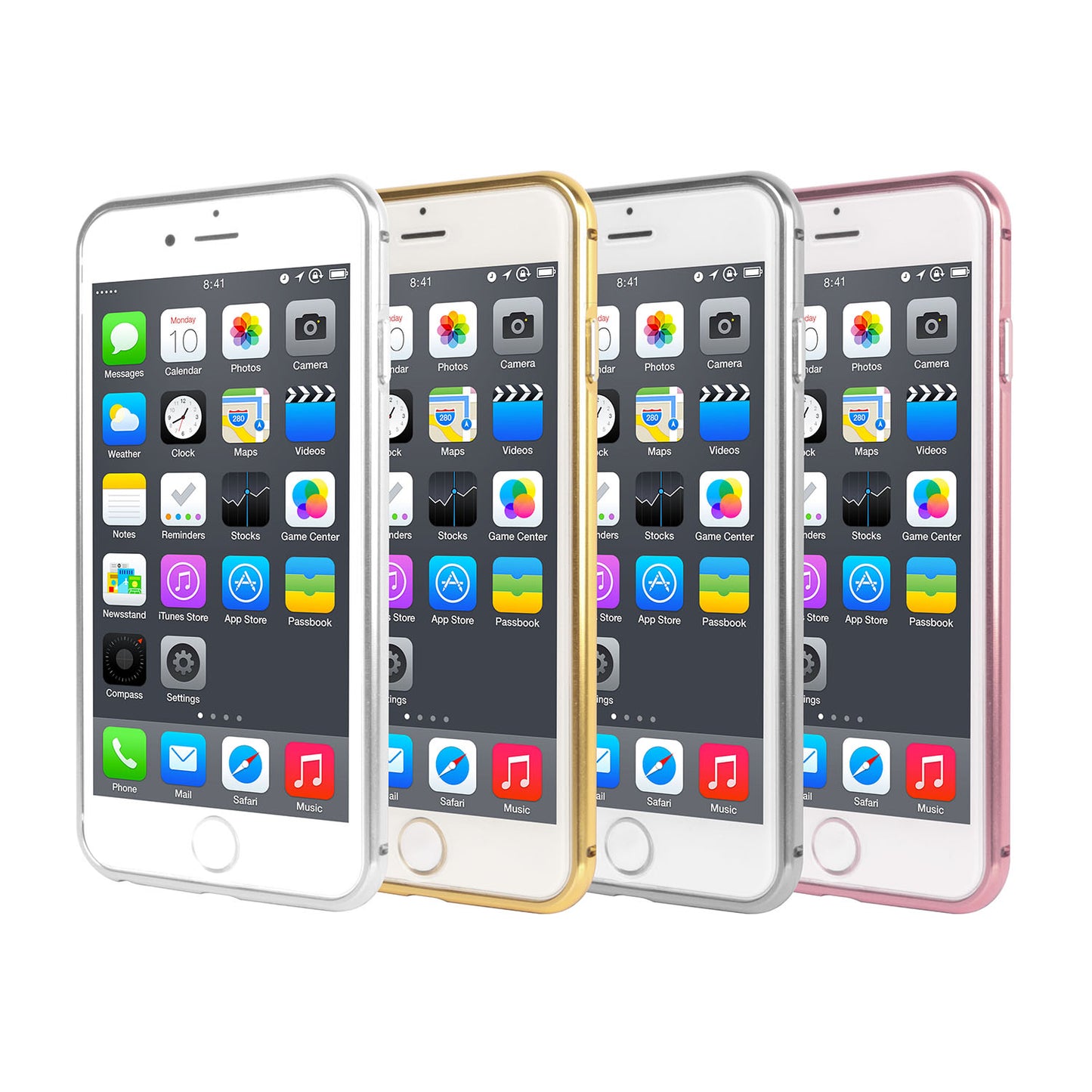 Mirror Case for iPhone 6 Plus/6s Plus - Slim Shock-Resistant
