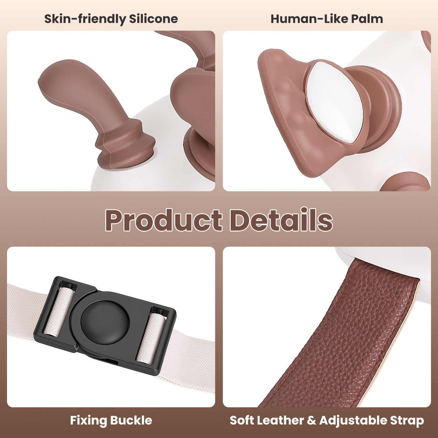 Cordless Neck Massager with Heat & Shiatsu Deep Tissue Kneading