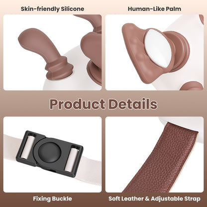 Cordless Neck Massager with Heat & Shiatsu Deep Tissue Kneading