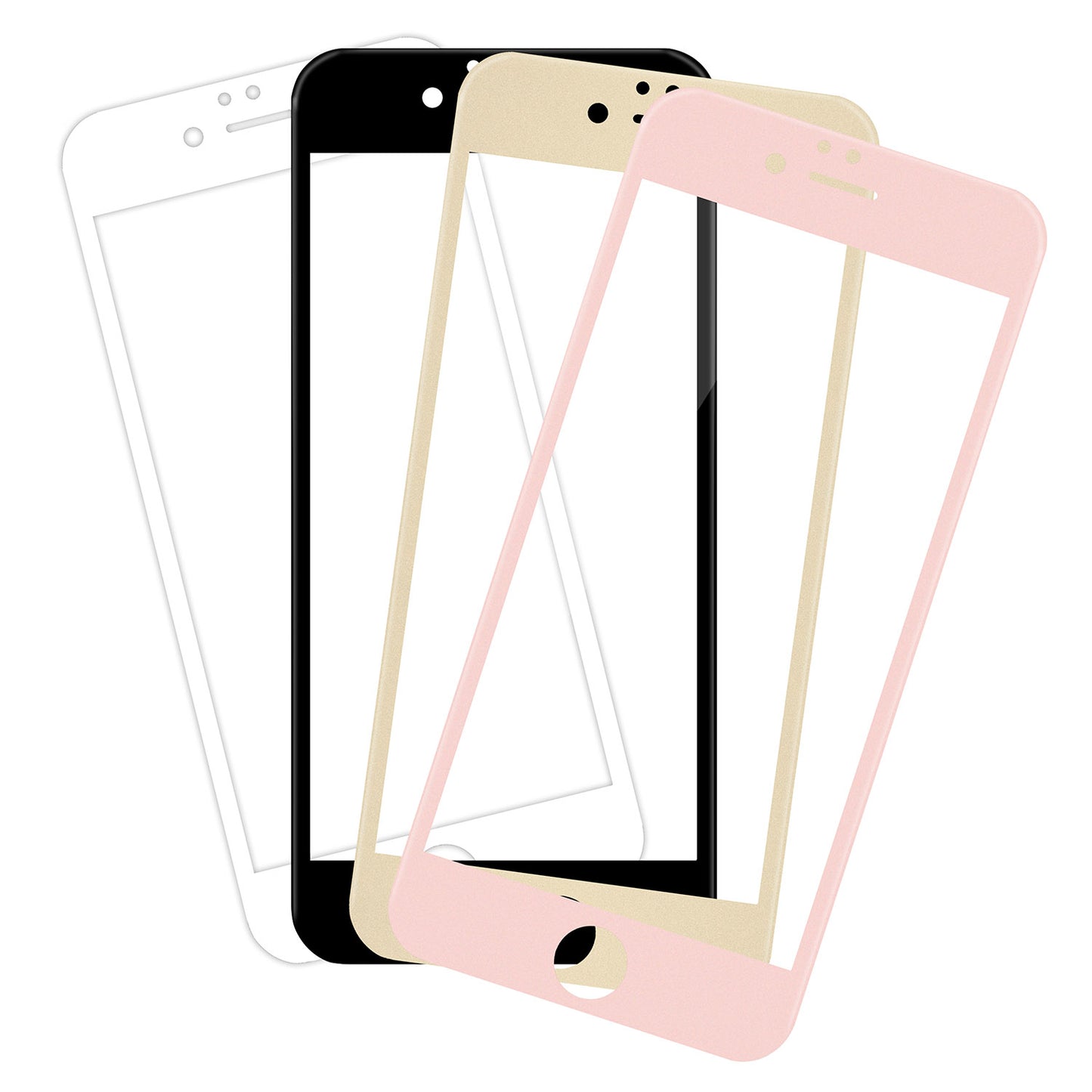 Tempered Glass Screen Protector for iPhone 6 - 3D Curved