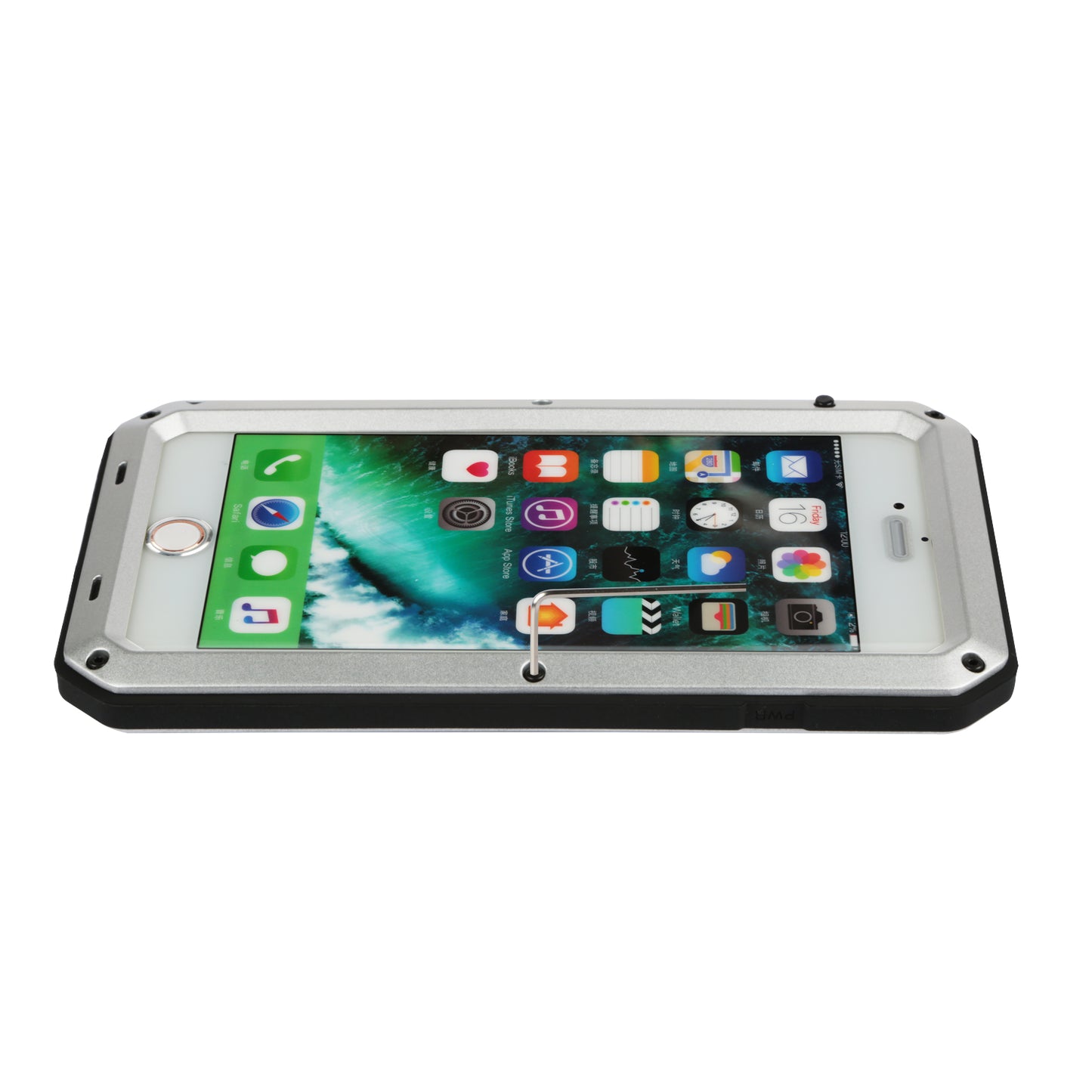 iPhone 7 Plus Rugged Full Cover Case with Screen Protector
