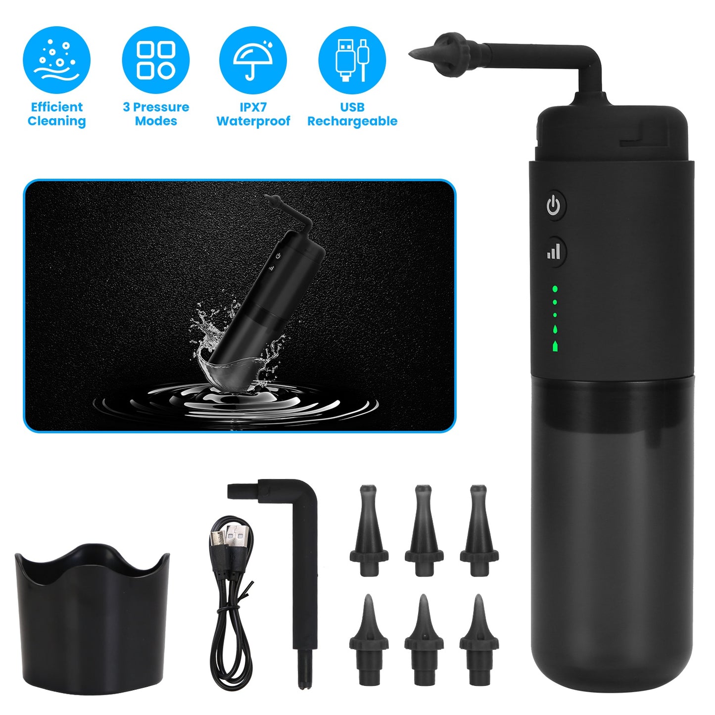Ear Wax Water Flush Machine Kit